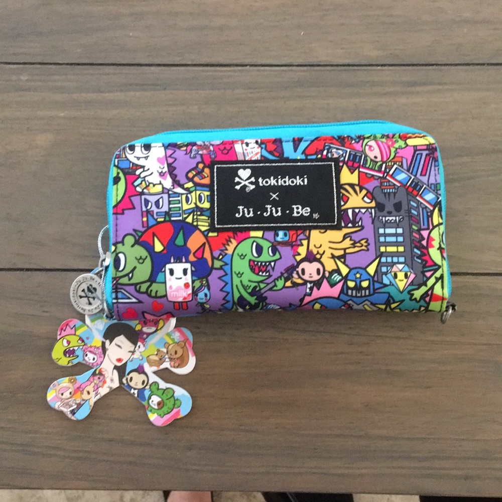 Ju Ju Be Be Spendy Tokidoki Kaiju City Wallet